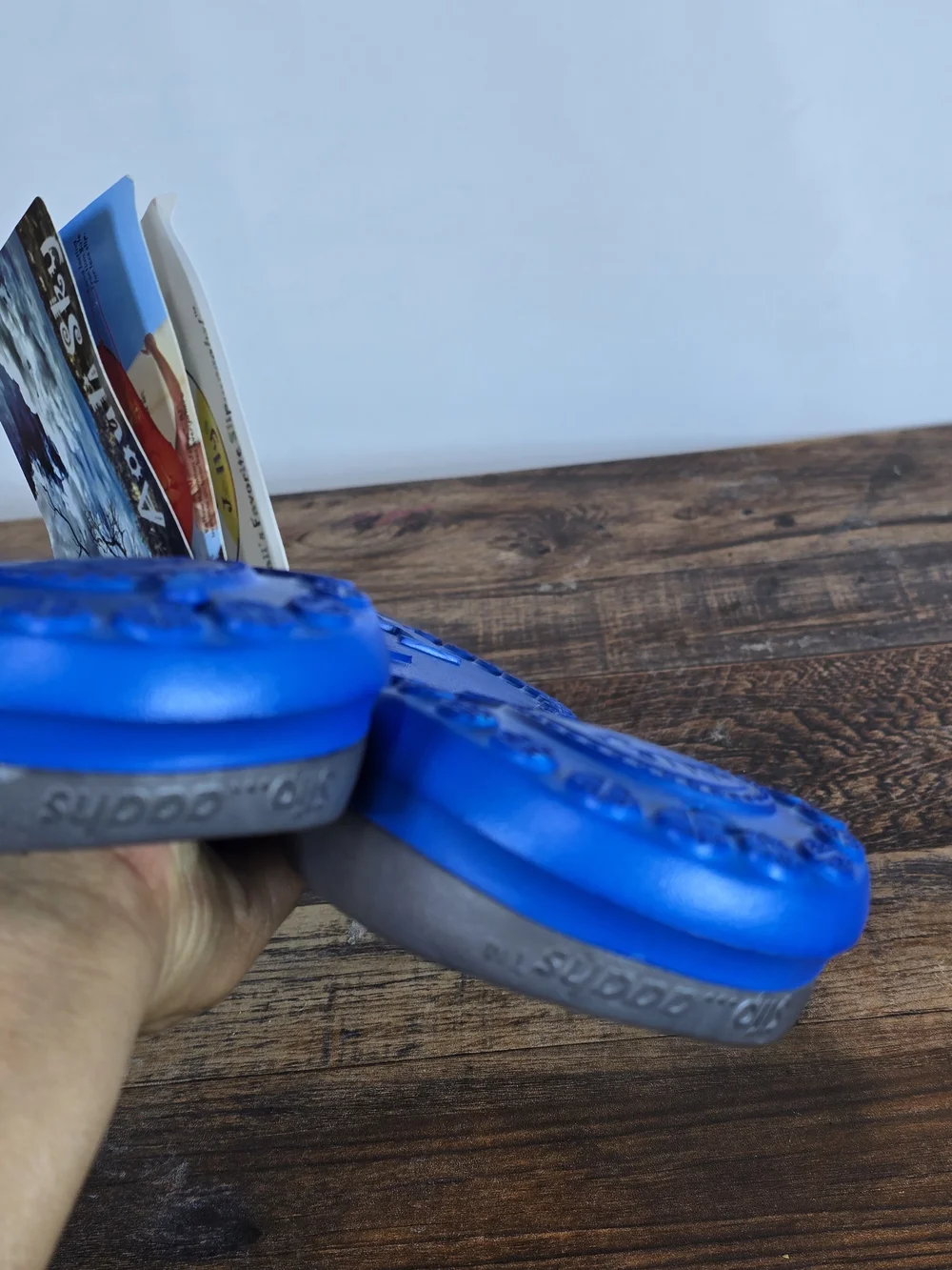 Men's Comfy Bright Blue Flip Flop Thong Sandals Size 9